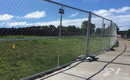 Temporary Chain Link Fence