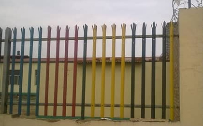 D Section Palisade Fence
